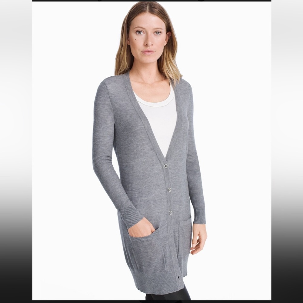 White House Black Market Boyfriend Cardigan